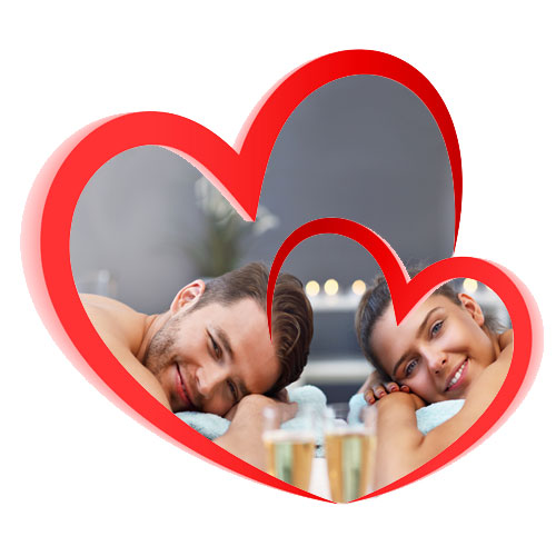 Pacchetto benessere romantico 2 cuori e 1 spa