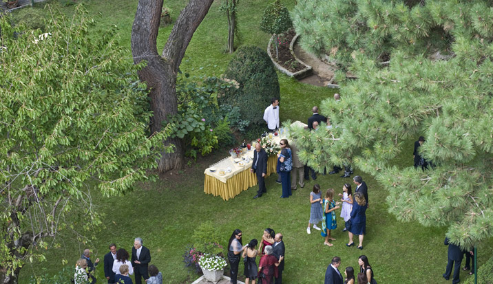 Hotel con giardino