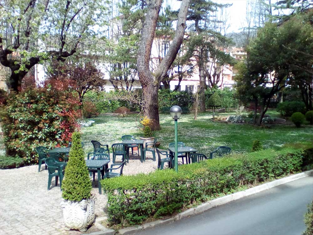 Hotel con giardino Fiuggi