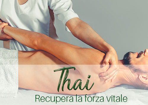 Pacchetto benessere con massaggio Thailandese