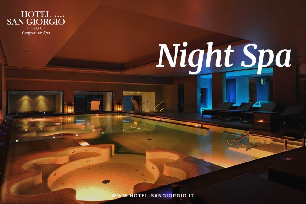 night-spa-hotel-san-giorgio-spa-serale-spa-di-sera-spa-notturna-centro-benessere-di-sera-ingresso-entrata-wellness-centre-relax-percorso-kneipp-vascolare-fiuggi-terme-congress