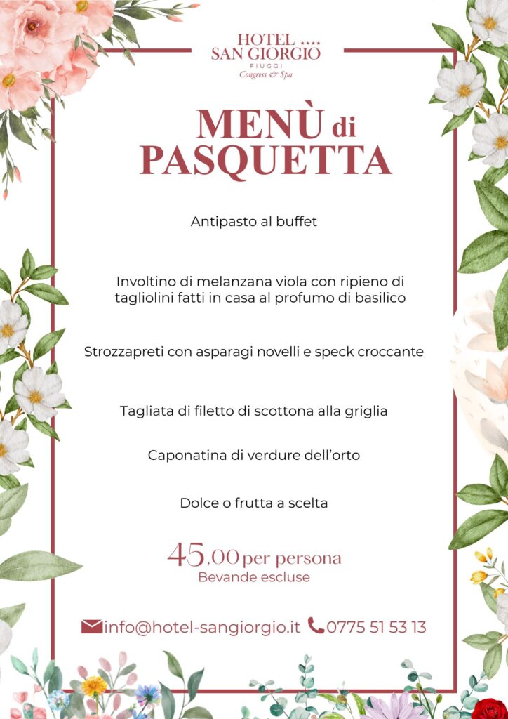 menu-pasquetta-fiuggi-hotel-san-giorgio-terme-spa-centro-benessere
